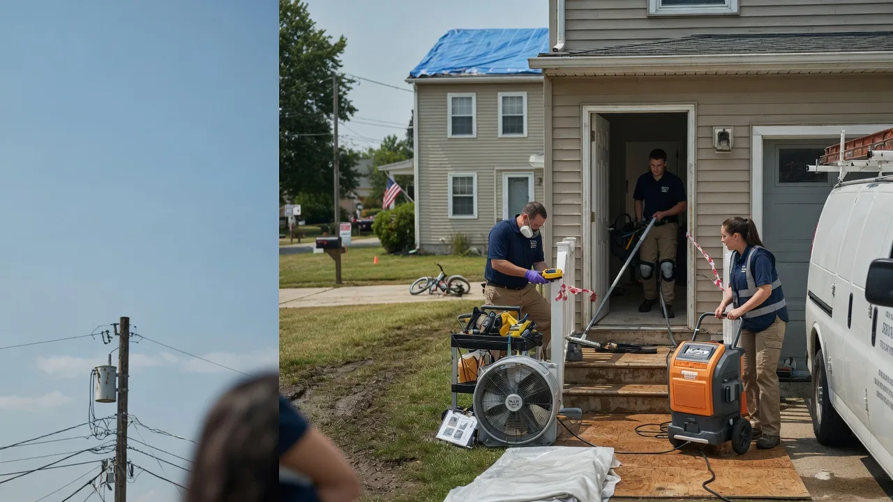 Water Damage Repair in Bergen, NY near me